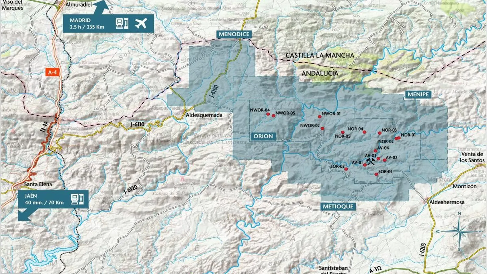 El subsuelo de Jaén guarda un tesoro industrial: confirman la viabilidad de los minerales críticos en cuatro municipios