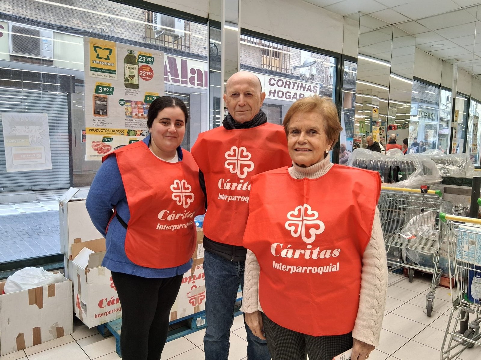 Jaén se vuelca con Cáritas: La histórica donación de más de 12.600 kilos de alimentos que salvará a 300 familias