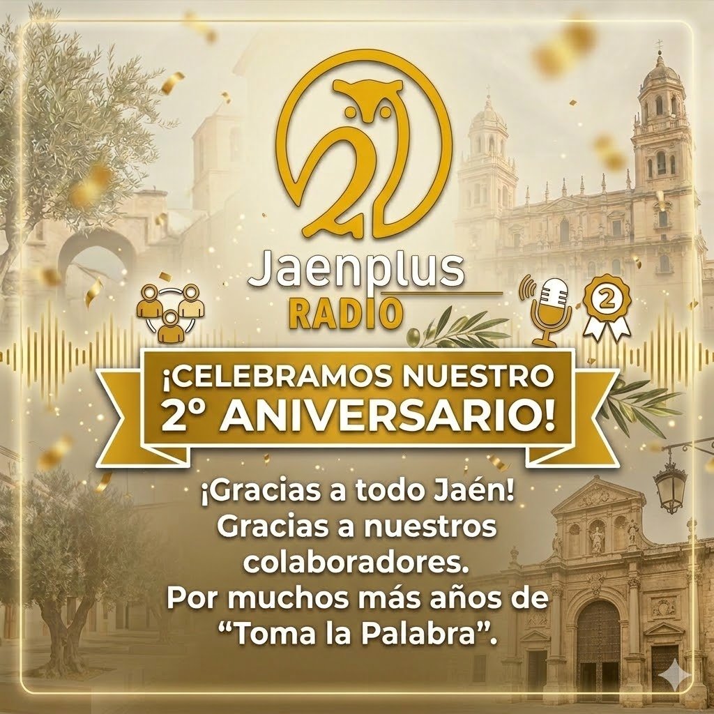 Jaén Plus Radio cumple dos años: El altavoz de los jiennenses sopla las velas con la mirada puesta en el futuro