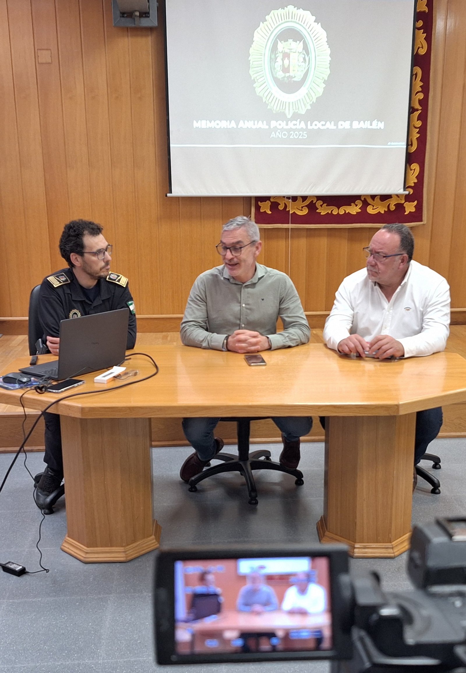 Bailén se consolida como referente de seguridad: la criminalidad cae mientras la Policía Local multiplica sus servicios