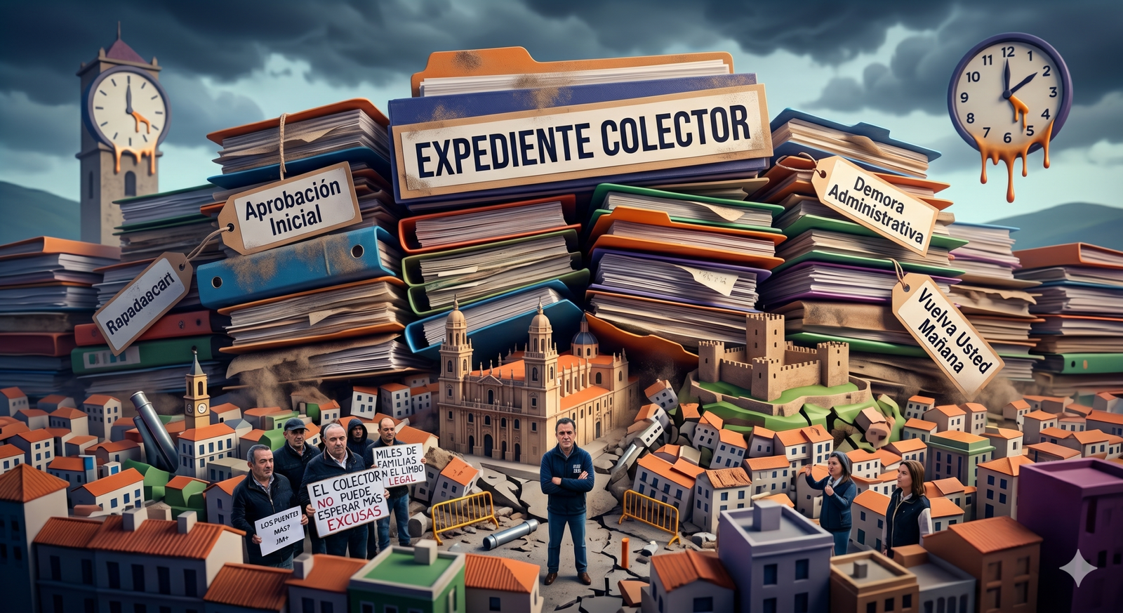 Jaén Merece Más planta cara a la Junta: «El colector de Los Puentes no puede esperar más excusas»