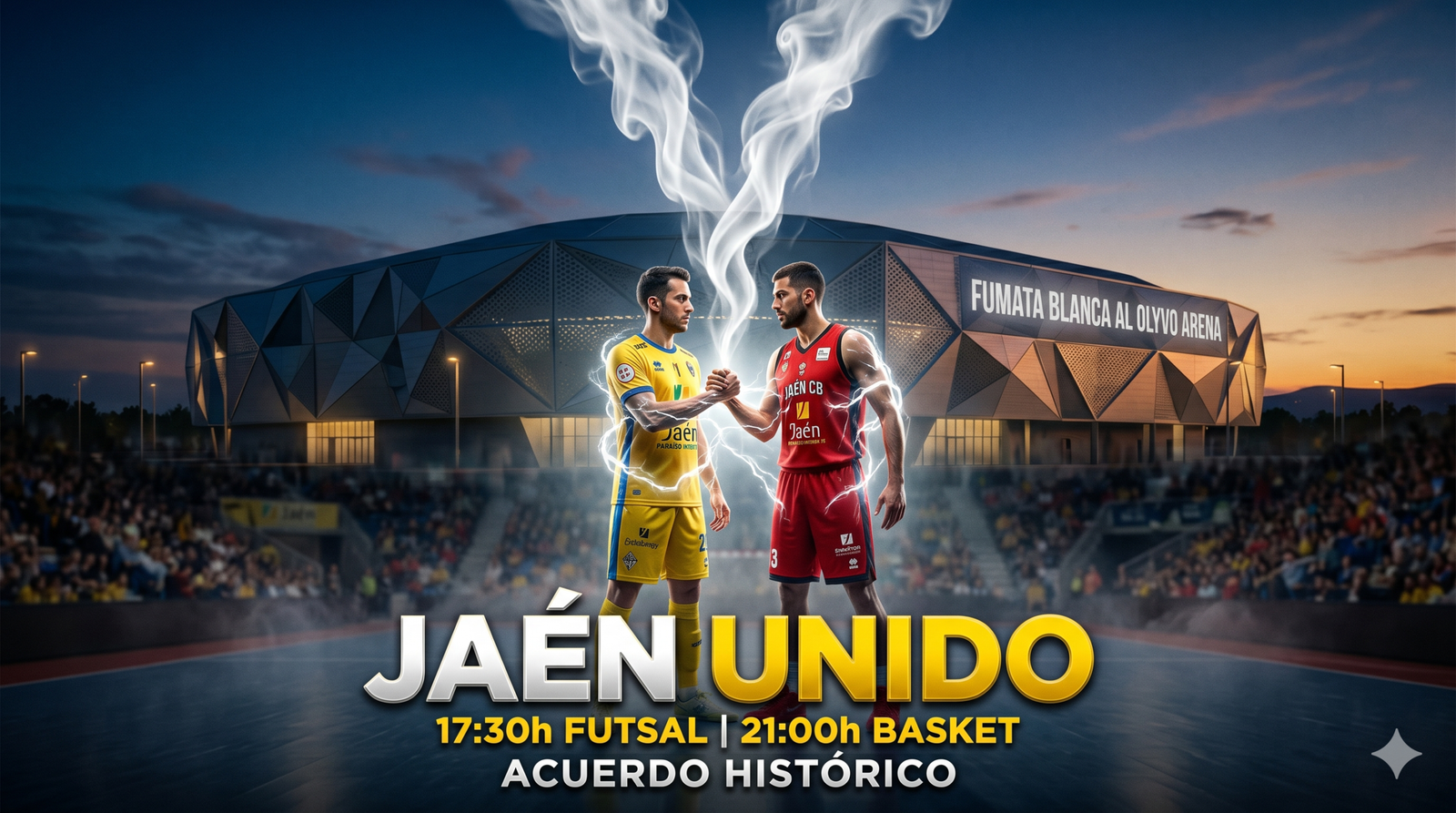 Fumata blanca en el Olivo Arena: El Jaén Paraíso Interior y el Jaén CB sellan la paz con un cambio de horario histórico