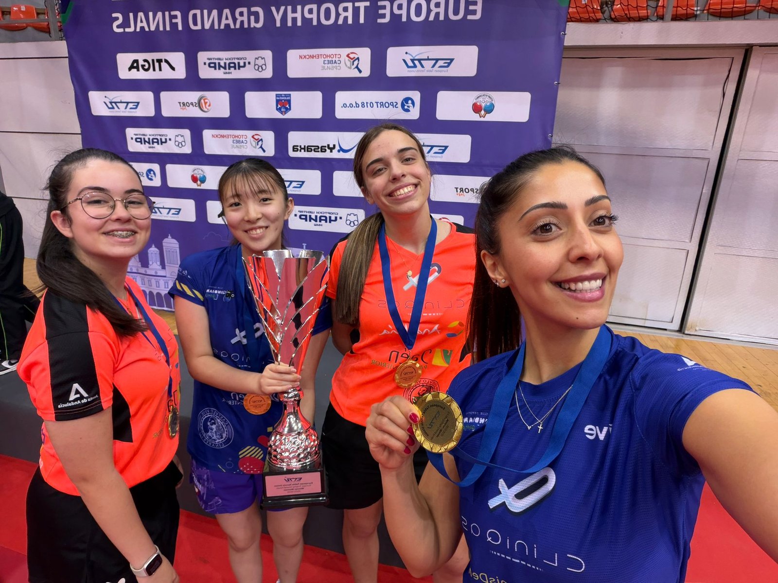 El Club de Tenis de Mesa de Linares se proclama campeón de la Europhy