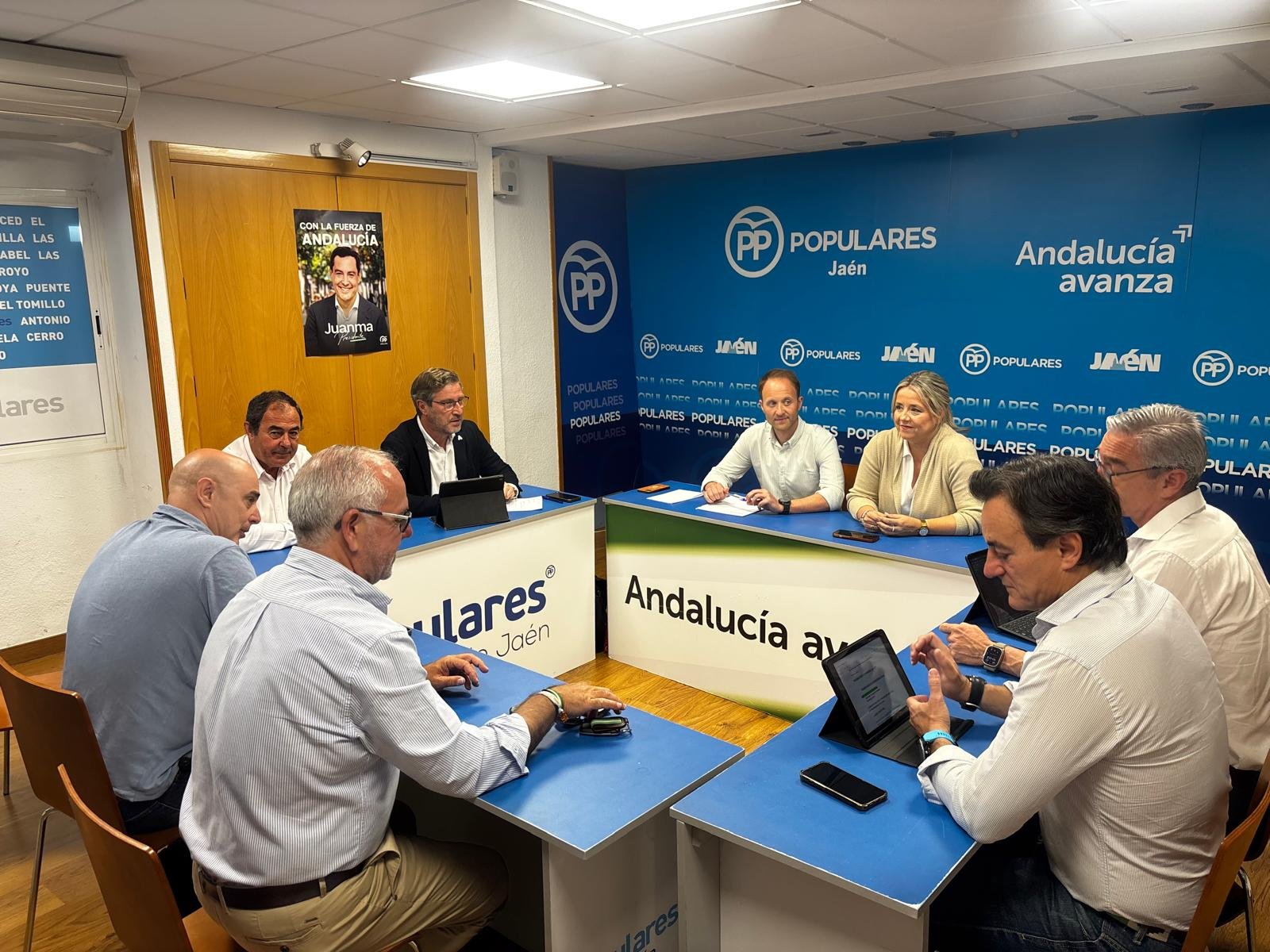 Histórico respaldo al PP en Jaén: Erik Domínguez anuncia medidas contundentes contra el «aislamiento ferroviario»