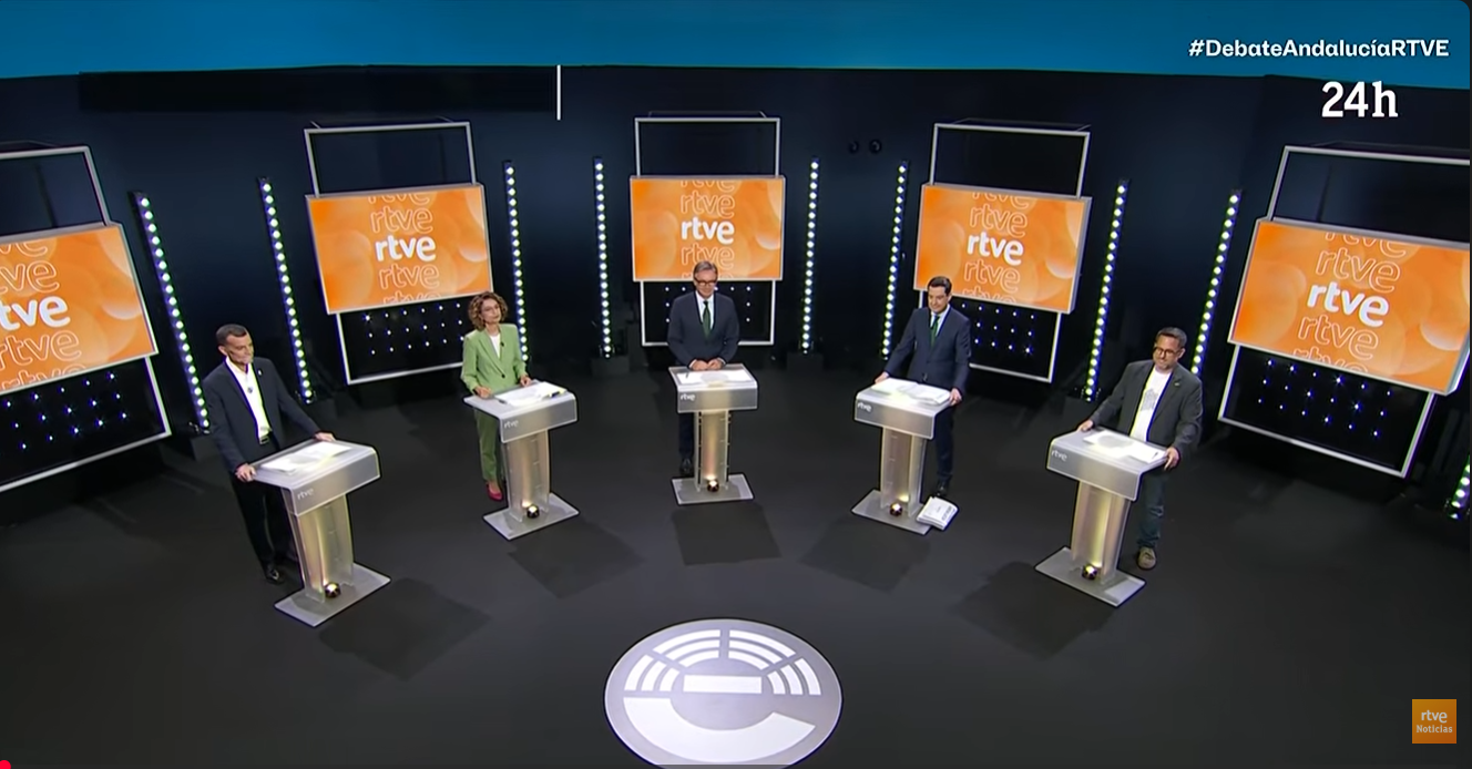 Tensión extrema en el debate de la Junta: El «cara a cara» que deja a Andalucía partida en dos