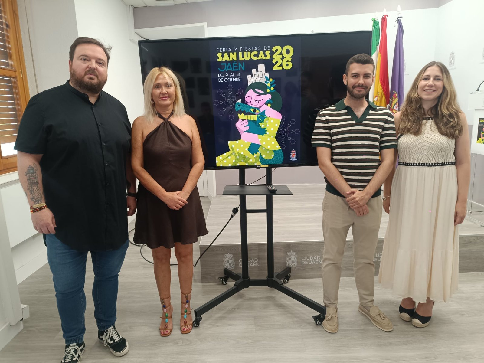 Un emotivo abrazo a la identidad jiennense: Jaén ya tiene cartel para la Feria de San Lucas 2026