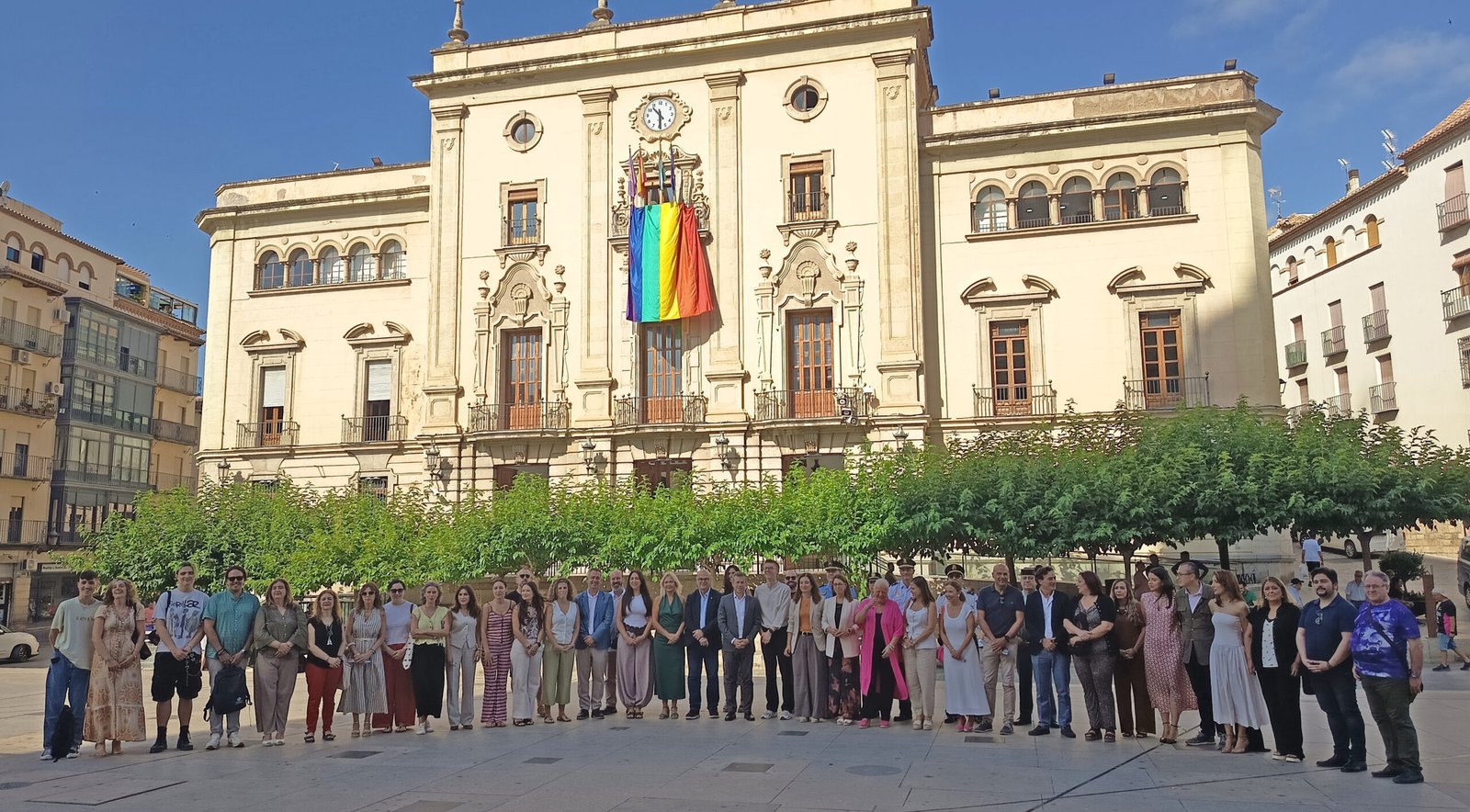 Jaén se planta ante el odio: el emotivo y firme mensaje del alcalde en el Día del Orgullo LGTBI+