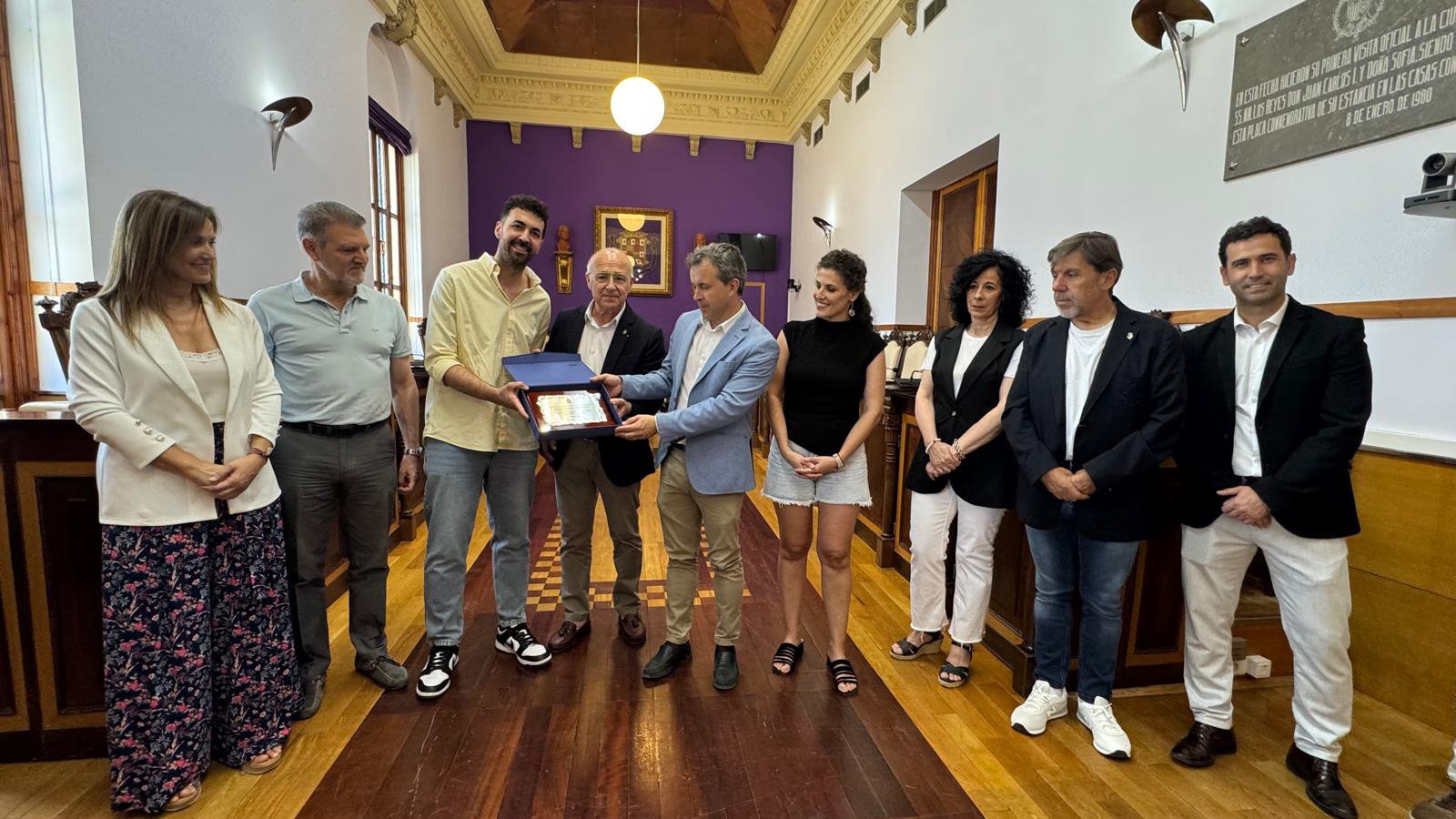 El Jaén Paraíso Interior de Baloncesto toca el cielo: Recepción oficial tras un ascenso histórico a Segunda FEB
