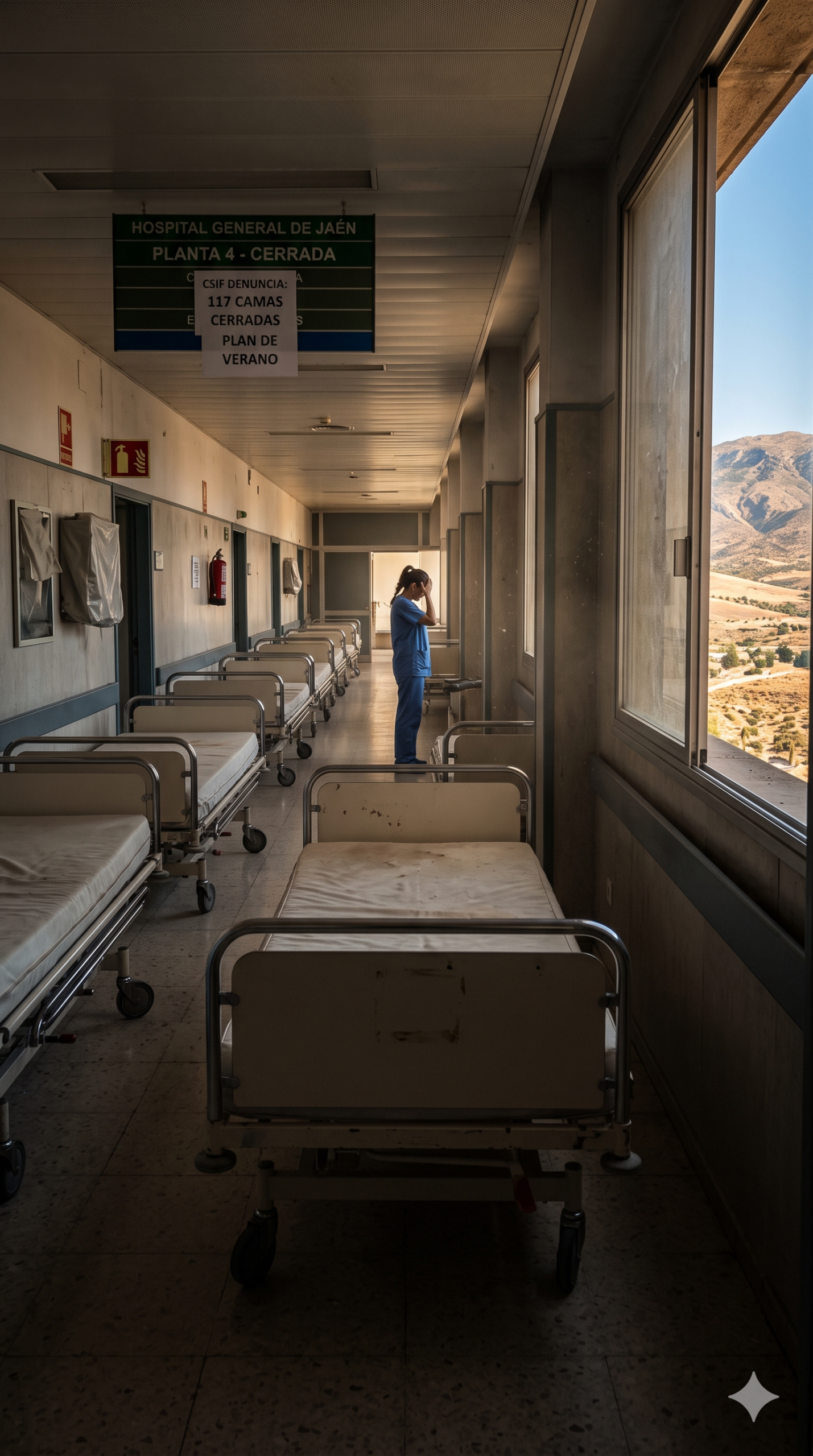¿Sanidad bajo mínimos este verano en Jaén? CSIF destapa el cierre de 117 camas y la «opacidad» del SAS