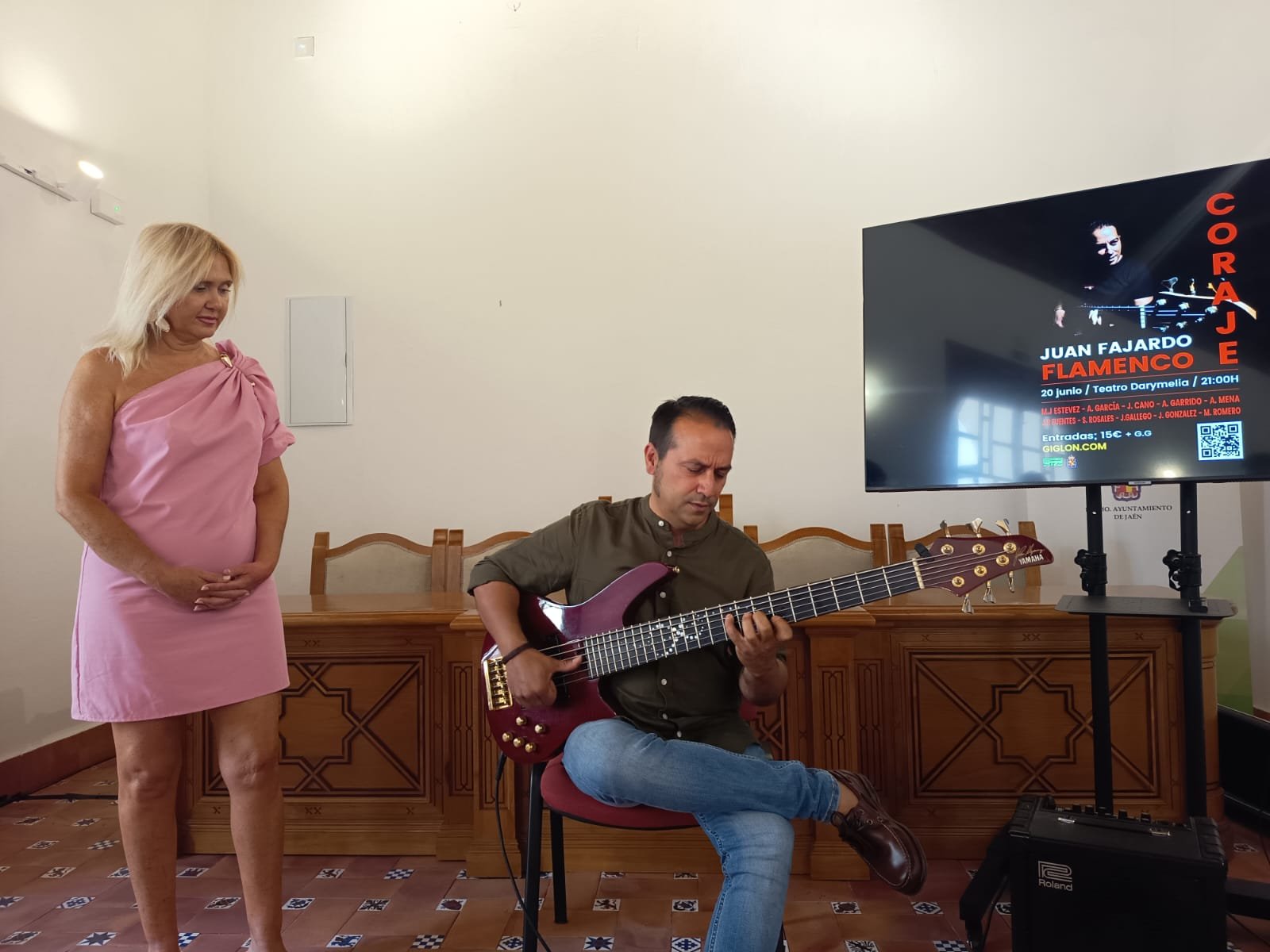 El Teatro Darymelia de Jaén acoge el estreno mundial de ‘Coraje’: la revolución histórica del bajo eléctrico en el flamenco
