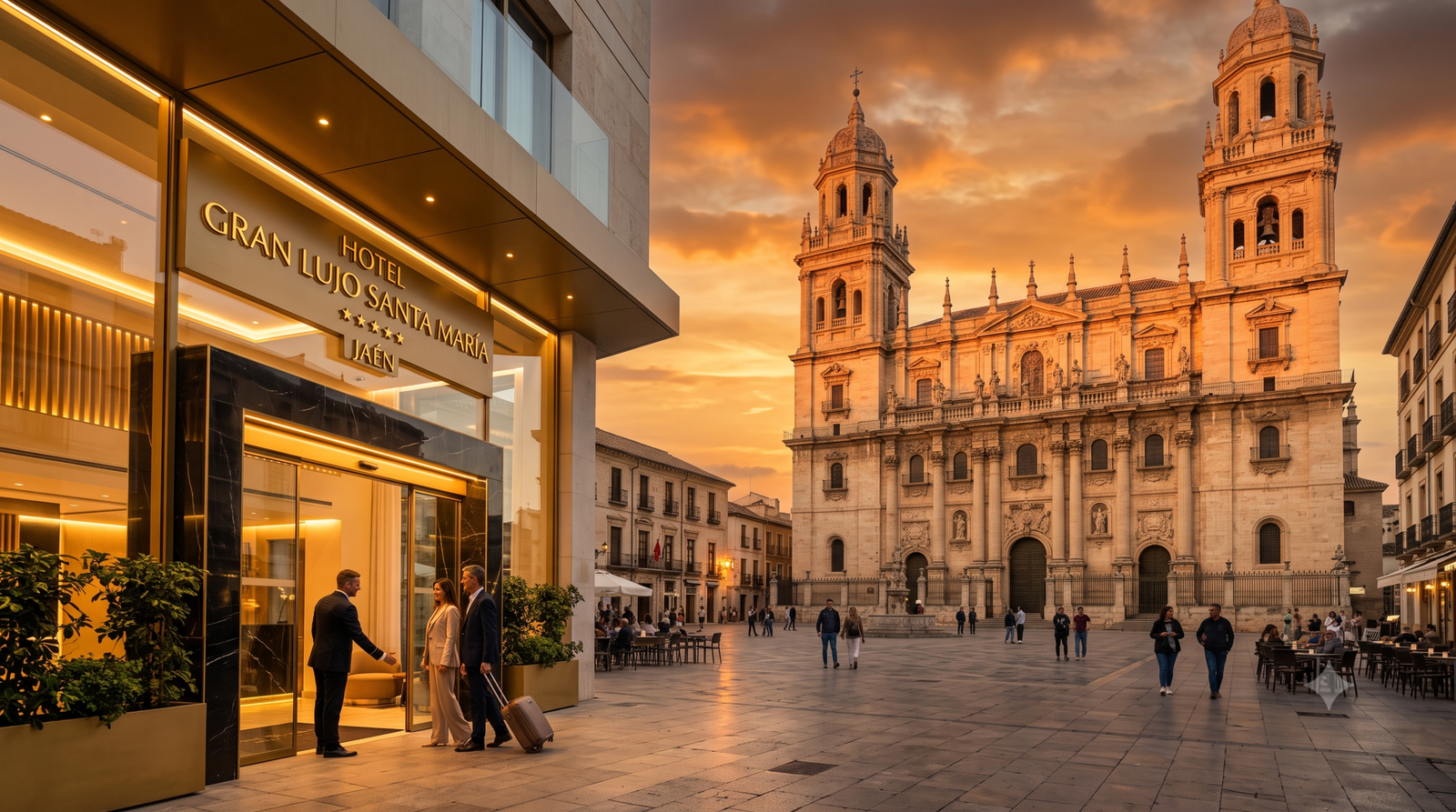 ¿Un hotel de 5 estrellas en la Plaza de Santa María? El comercio de Jaén exige un pacto histórico para salvar el centro