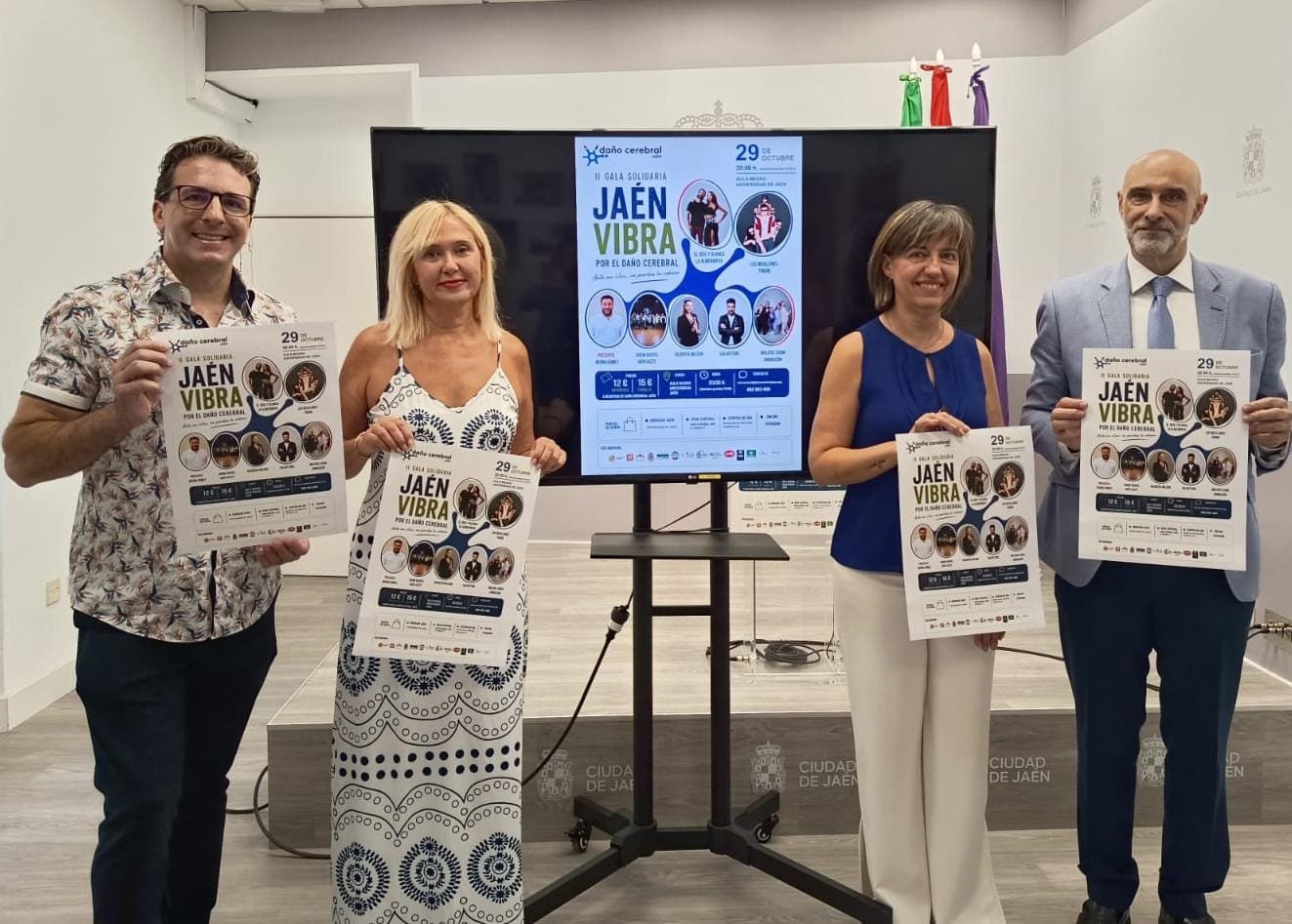 Jaén se une contra el ictus: todo sobre la II Gala Solidaria ‘Jaén vibra por el daño cerebral’