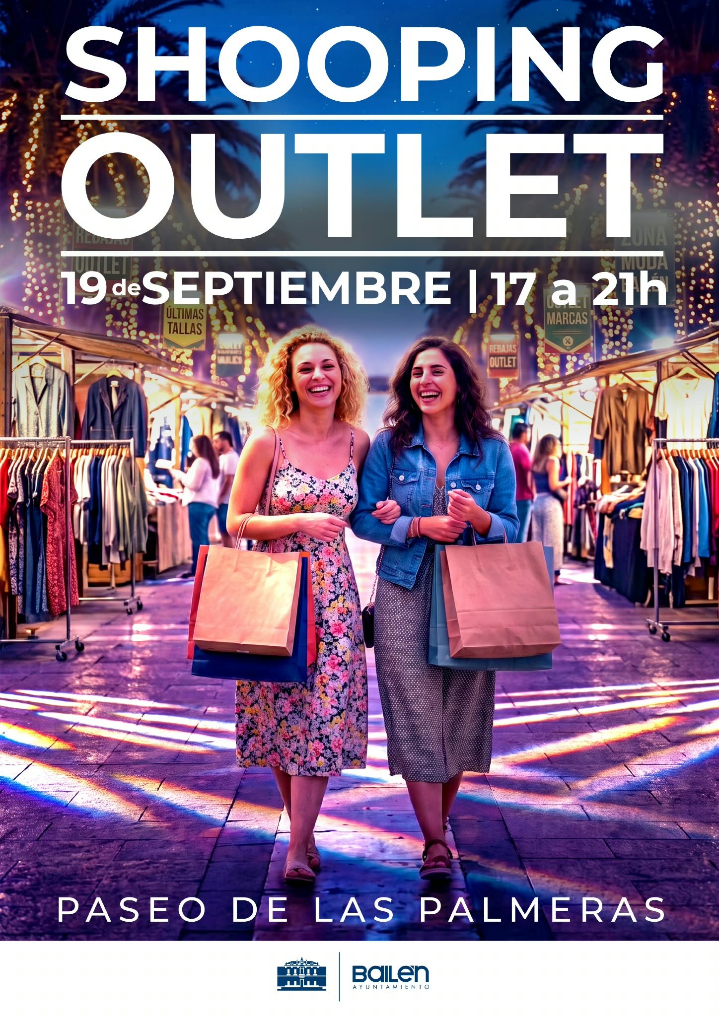 Bailén saca el comercio a la calle: chollos y grandes descuentos en el ‘Shopping Outlet’ de este sábado